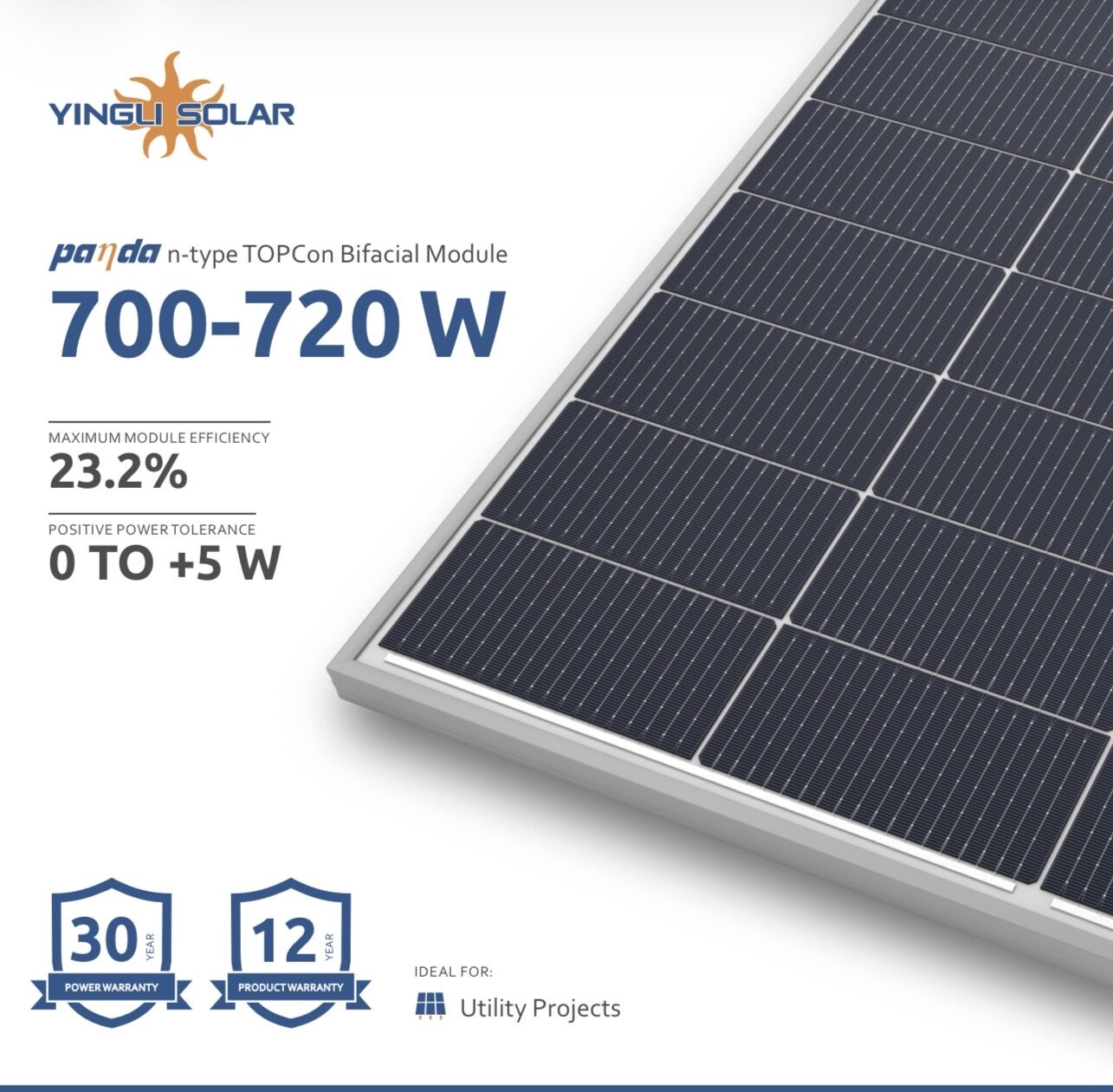 Yingli Solar 700-720W